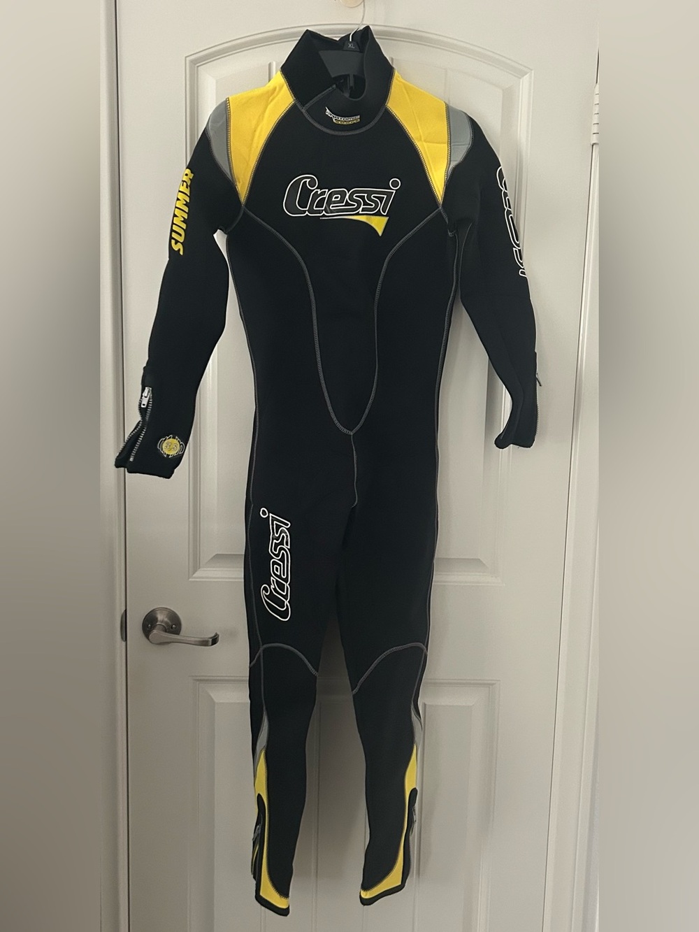 Cressi 3.5mm Summer Men all-in-one Full Body DIVING WET SUIT SIZE M/3